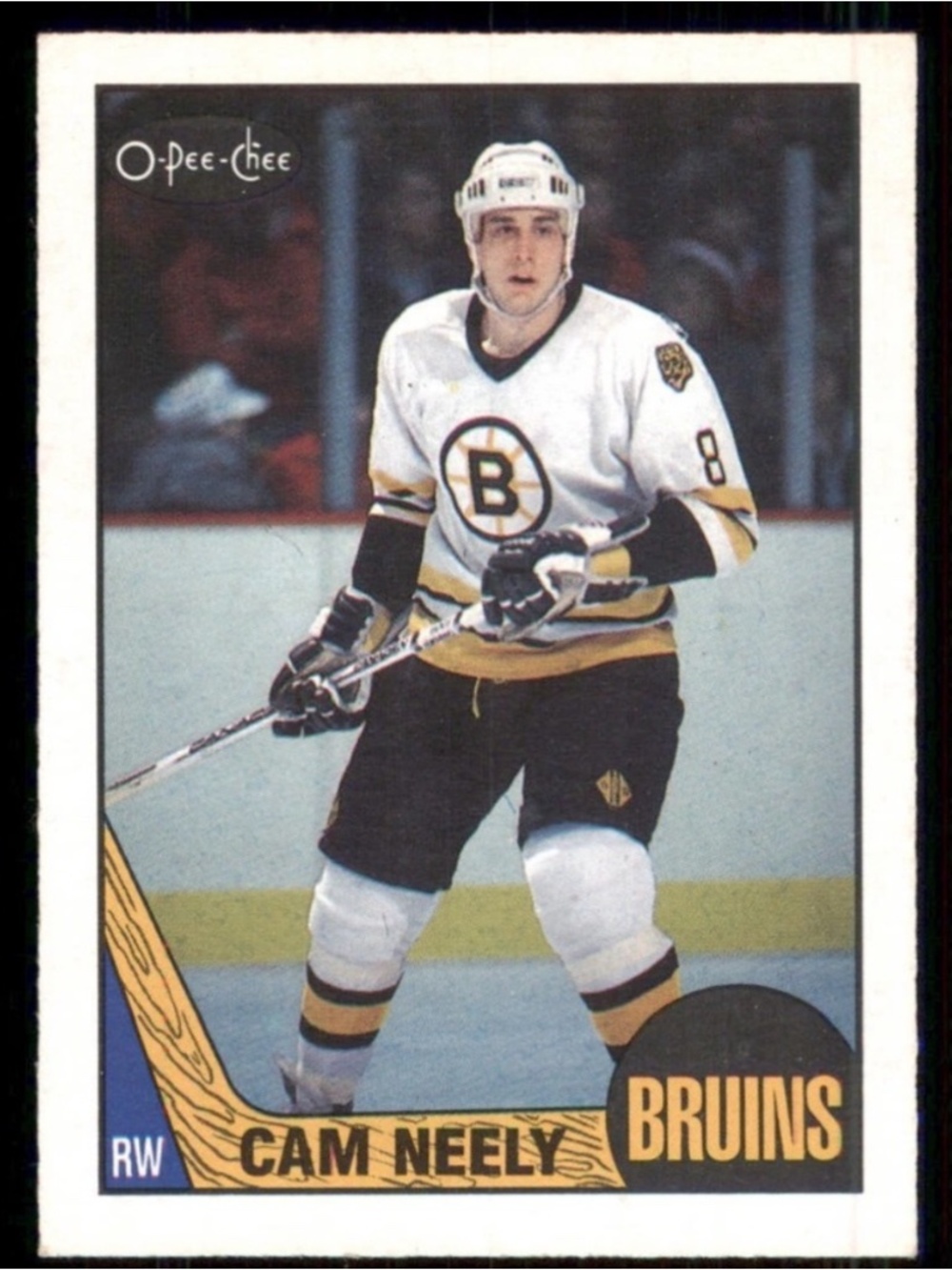 🇨🇦NOW $3🍀 Cam Neely 1987/88 O-Pee-Chee Boston Bruins Hockey Card
